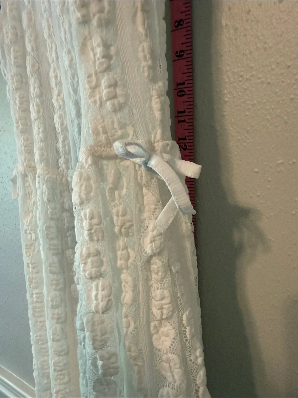 H&M White Floral Lace Sleeveless Party Dress - Picture 7 of 9